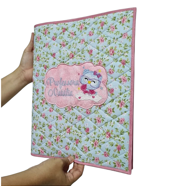 Capa para pasta catálogo