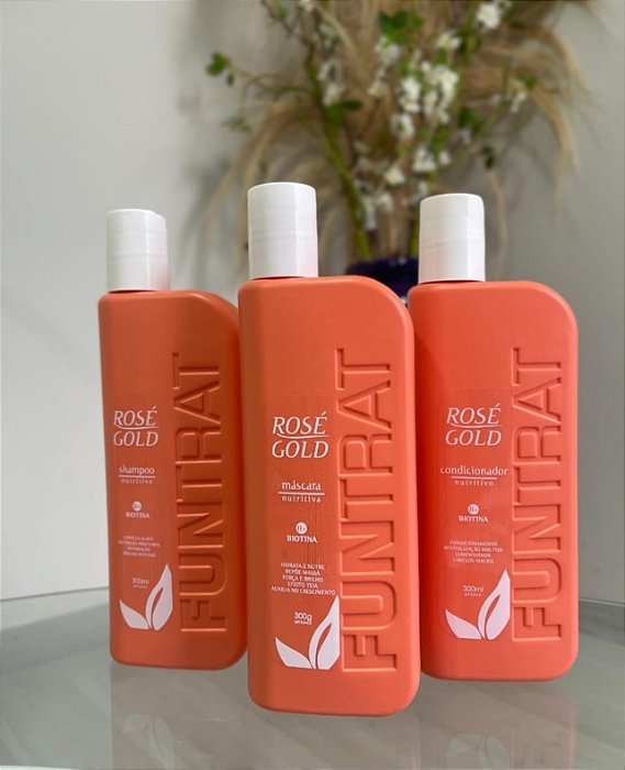 Kit Rosê Gold Funtrat 30 Ml
