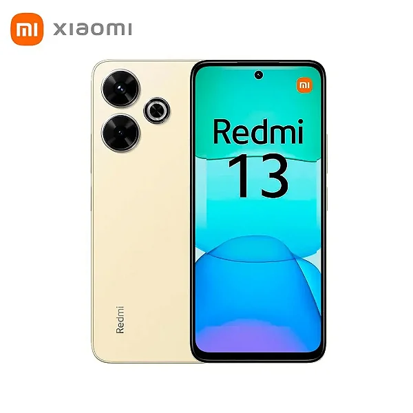 Smartphone REDMI 13 256GB / 128GB câmera tripla 108MP 13MP Premium Desing Note tela 6.75 90hz FHD plus Versão Global / Xiaomi - Unity