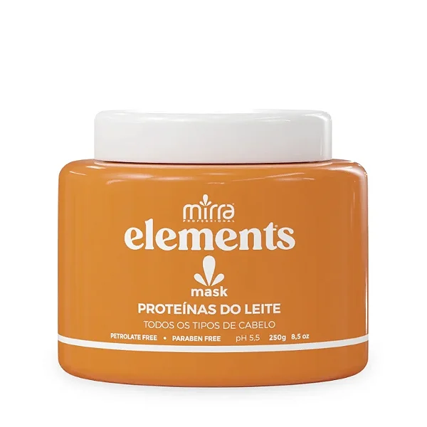 Máscara Mirra elements - Proteínas do leite 500g