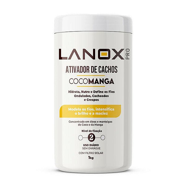 Ativador de Cachos Coco Manga Lanox - 1Kg