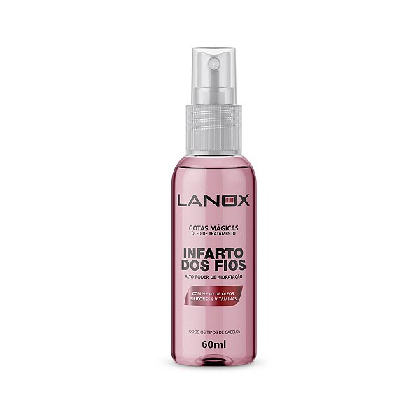 Gotas Mágicas Infarto dos Fios Lanox - 60ml (Protetor Térmico)