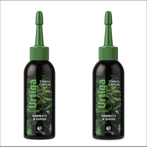 Kit Tônico Capilar Urtiga Trihair 120ml - 2 unidades