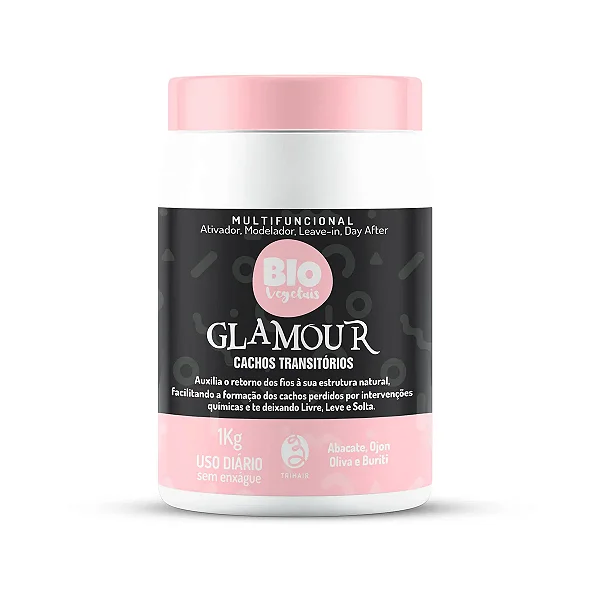 Ativador Cachos Transitórios Glamour Biovegetais - 1kg