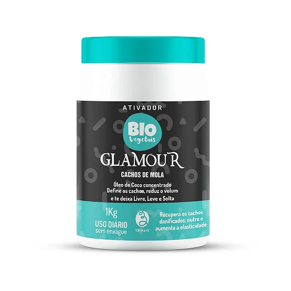 Ativador de Cachos Glamour Cachos de Mola - Biovegetais - 1kg
