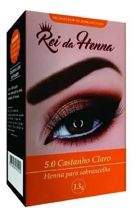 REI DA HENNA 1,3 G - CASTANHO CLARO