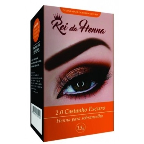 REI DA HENNA 1,3 G - CASTANHO ESCURO