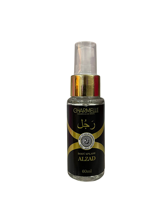 Body Splash Árabe Alzad Charmelle Masculino 60ml