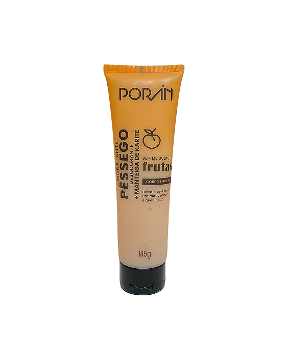 Hidratante e Desodorante Corporal Pêssego Porán 145g