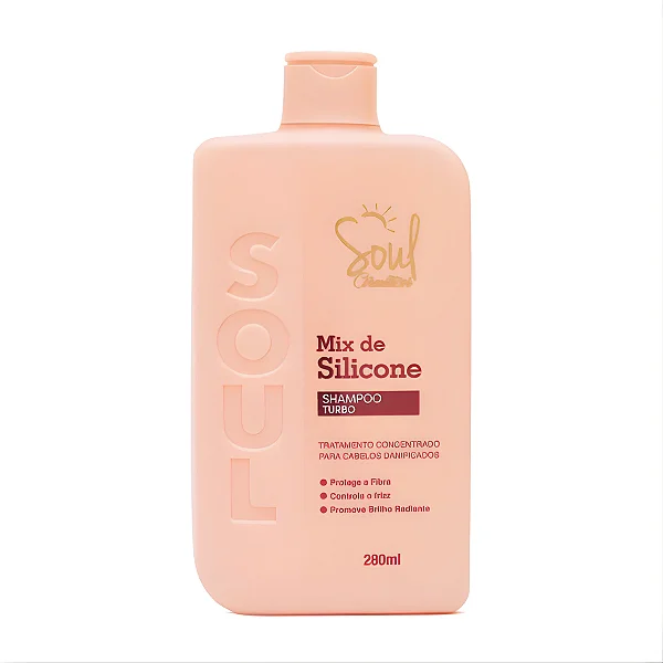 Shampoo Turbo Mix de Silicone Soul Cosméticos 280ml
