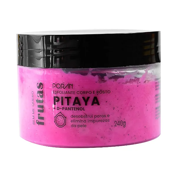 Esfoliante Pitaya Corpo e Rosto Porán 240g