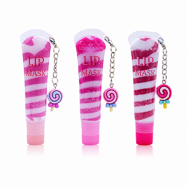 Lip Mask Gloss Lóve Rain Efeito Hidratante com Chaveiro