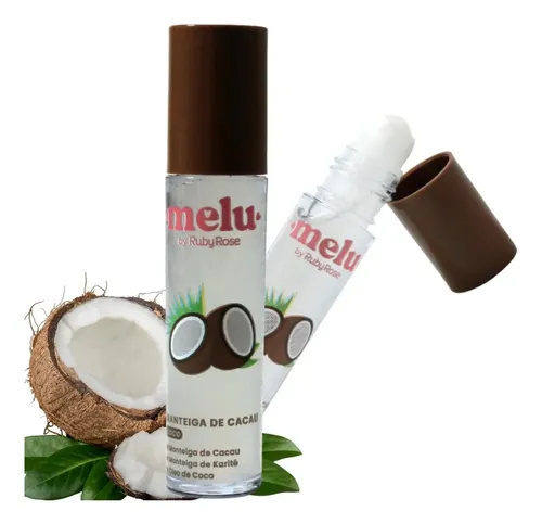 Manteiga de Cacau Coco Melu Efeito Hidratante 5,5ml