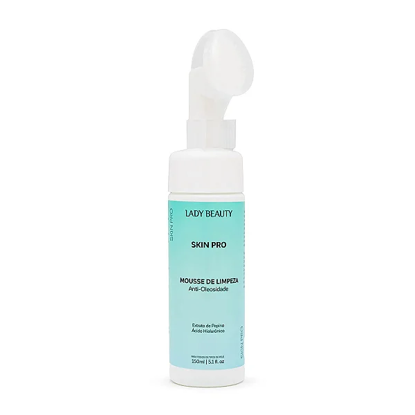 Mousse de Limpeza Facial Anti-oleosidade Skin Pro Lady Beauty 150ml