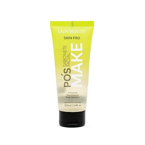 Sabonete Facial Pós Make Lady Beauty Skin Pro 100ml