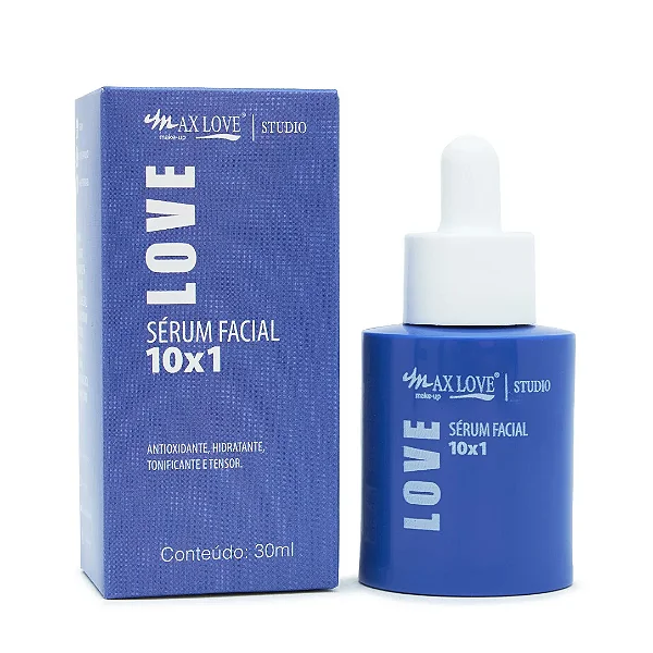 Sérum Facial 10x1 Max Love 30ml Hidratação Intensiva