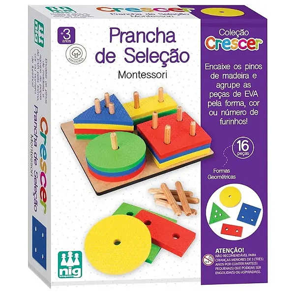 PRANCHA DE SELEÇÃO CRESCER NIG