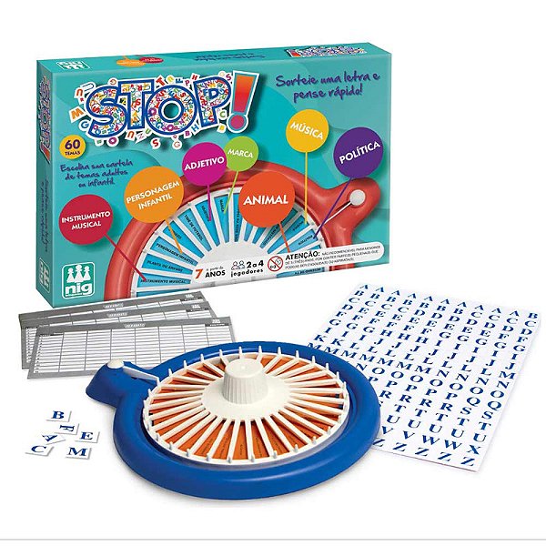 JOGO STOP NIG