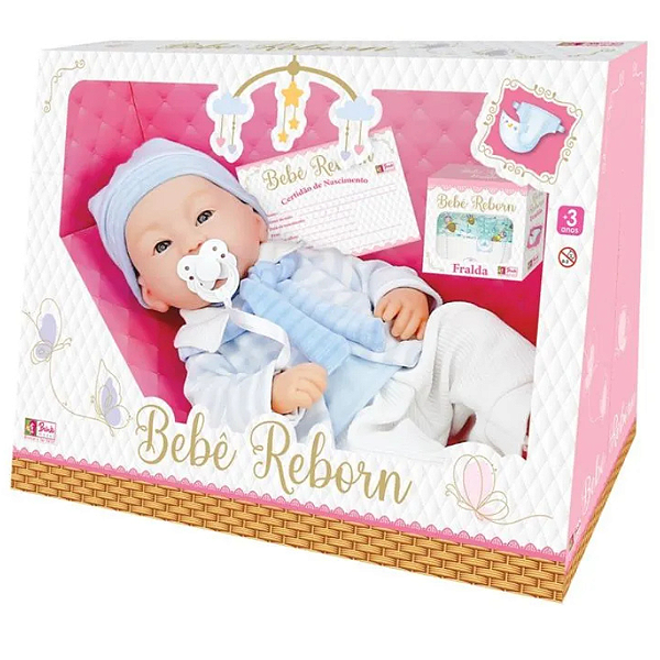 BEBE REBORN LX MENINO  BRINK MODEL