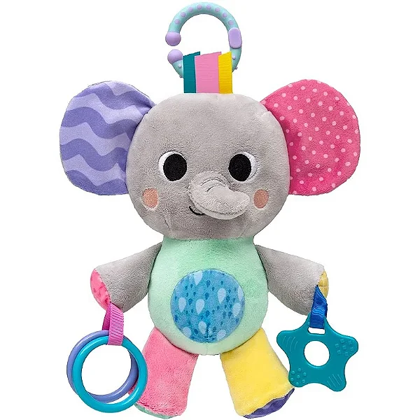 Pelucia Treme Treme de Atividades Elefante