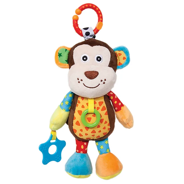 Pelucia Treme Treme de Atividades Macaquinho