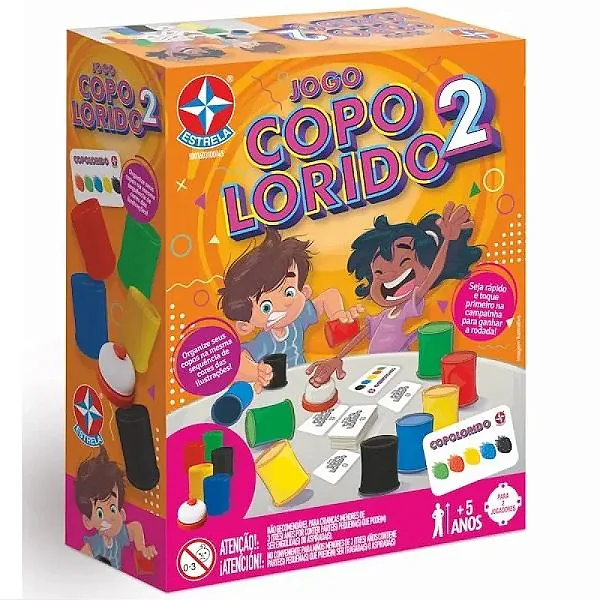Jogo Copolorido  Estrela