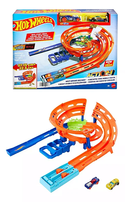 Hot Wheels Pista em Circuito Circular