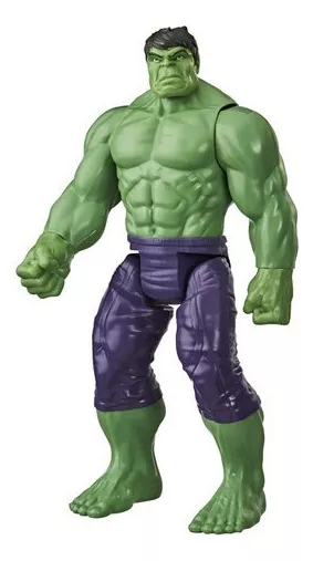 Boneco de ação de luxo Marvel Avengers Titan Hero Hulk