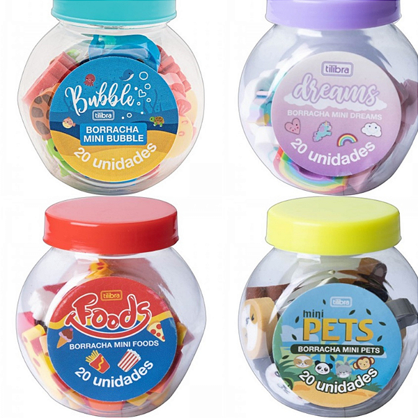 BORRACHA MINI DREAMS C/20 UN