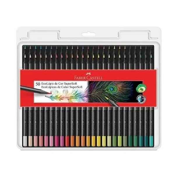 ECOLAPIS DE COR 50 CORES SUPERSOFT