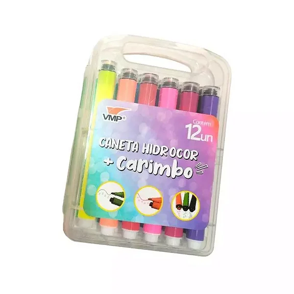 CANETA HIDROCOR CARIMBO C/12