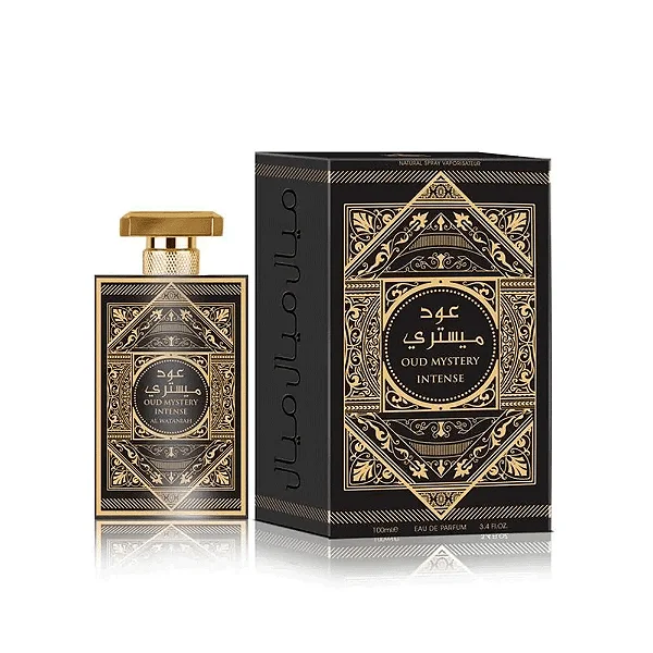 Al Wataniah Oud Mystery Intense Eau de Parfum - Perfume masculino 100ml