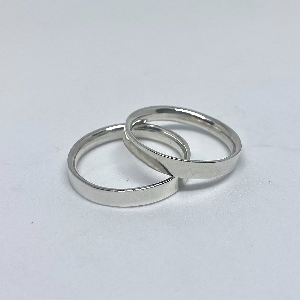 Aliança Confort em Prata