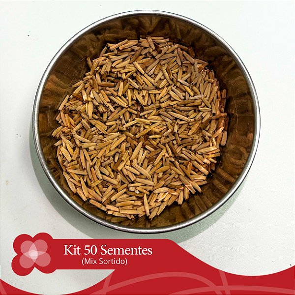 KIT 50 SEMENTES ( MIX SORTIDO )
