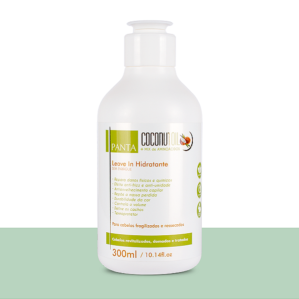 COCONUT Oil Leave In Hidratante 300ml