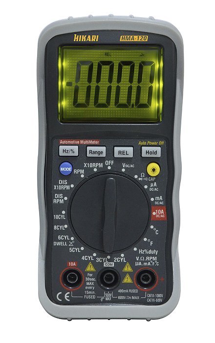 Multímetro Digital Automotivo Hikari HMA-120