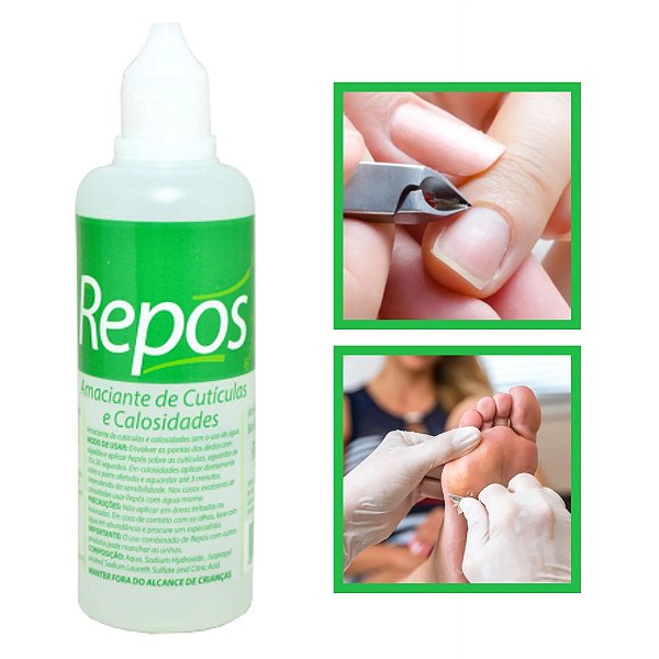 Amaciante de Calosidades e Cutículas Repós 150ml Calo Manicure