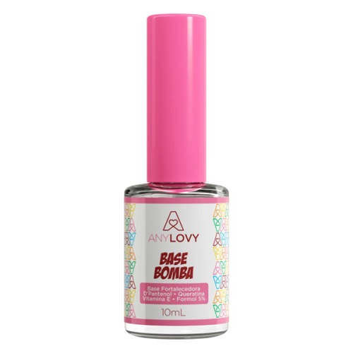 Base Bomba Anylovy 10ml Fortalecedora Para Unhas fortes