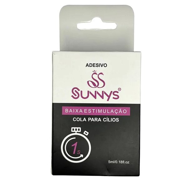 Cola para Alongamento De Cílios 5ml Sunnys 1,0s