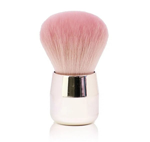 Pincel Espanador Luxo Angel Rose Gold Maquiagem Unhas Acrigel Esmalte em gel