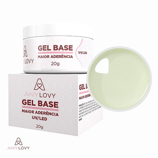 Gel Base Anylovy 20g Preparador Unhas Acrigel