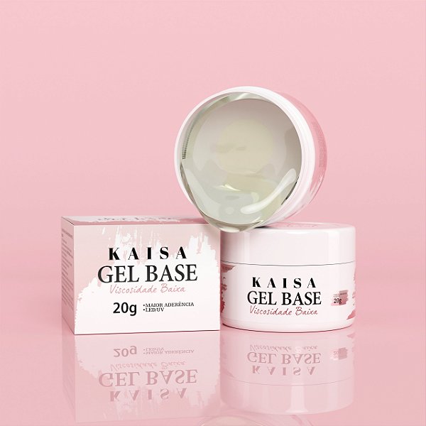 Gel Base Kaisa 20g para Blindagem e  Preparação de unhas Acrigel