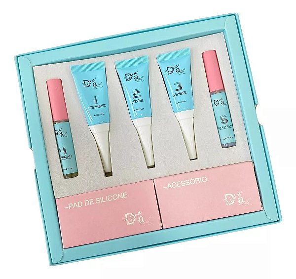 Kit Lash Lift Lifting Dadiva De Cílios Permanente Natural
