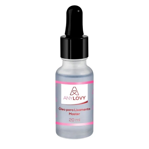 Óleo Anylovy 20ml Master para Lixamento de Unhas  e Cutículas