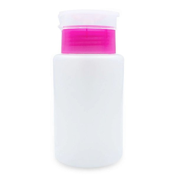 Porta Acetona Com Valvula e Trava 150ml Grande Manicure Nail