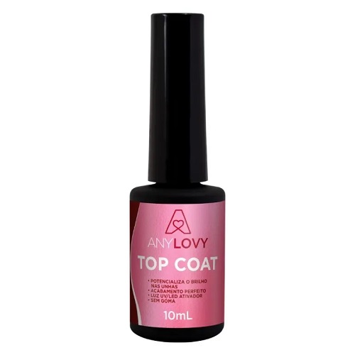 Top coat Anylovy 9g Selante para Unhas Acrigel Sem goma
