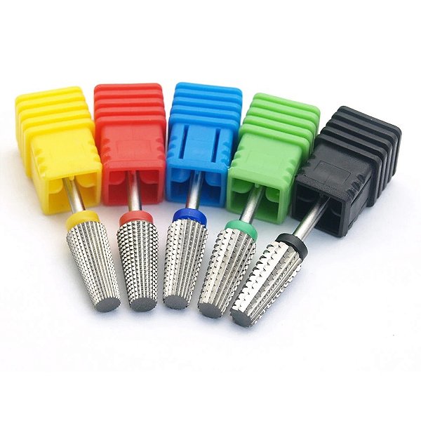 Broca de Tungstênio 5 em 1 Carboneto para Lixadeiras Elétricas Unhas Acrigel