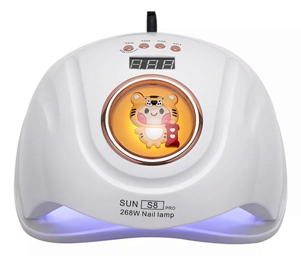 Cabine Sun S8 Pro 268W Unhas em Gel Bivolt LED/UV