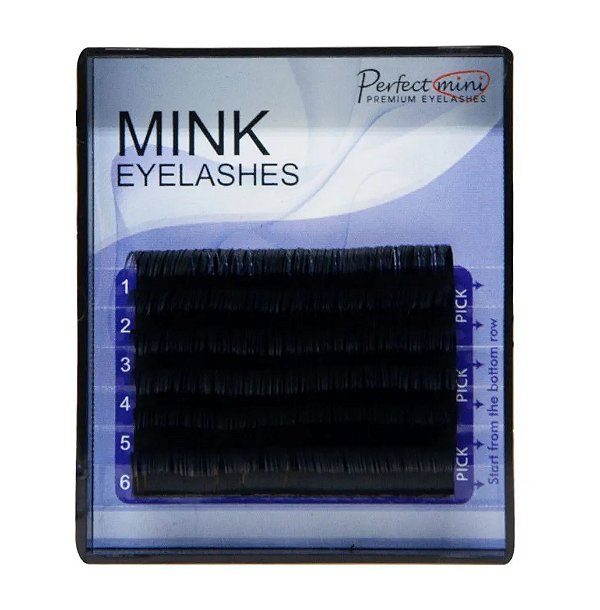 Cilios HS Chemical Perfect Mini Mink Eyelashes - C / 12 mm / 0.15
