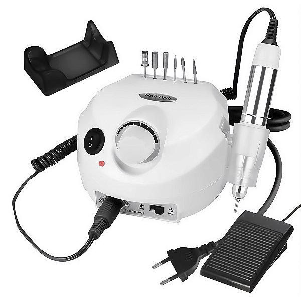 Motor Lixadeira Porquinho 30000 Rpm com Pedal para Unhas Nail